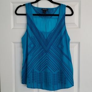 Lucky Brand Teal Blue Top